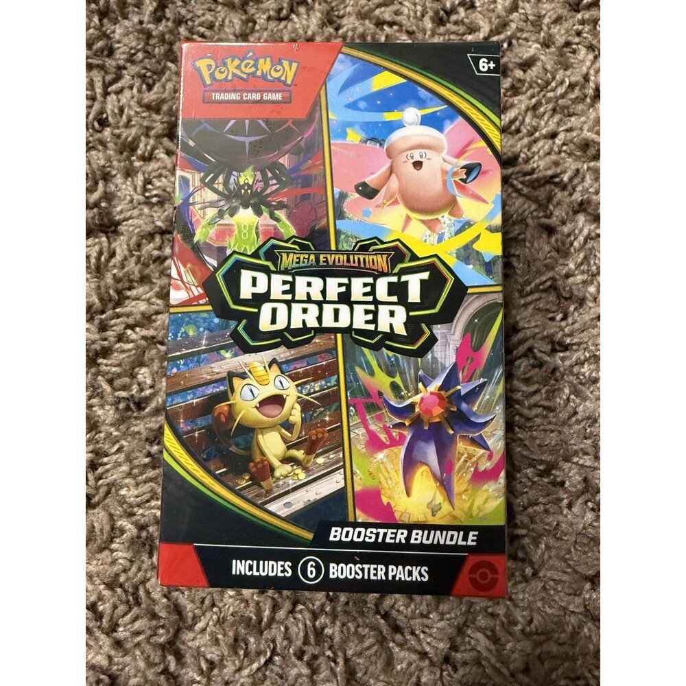 Pokemon TCG ME03 Perfect Order Booster Bundle Sealed New
